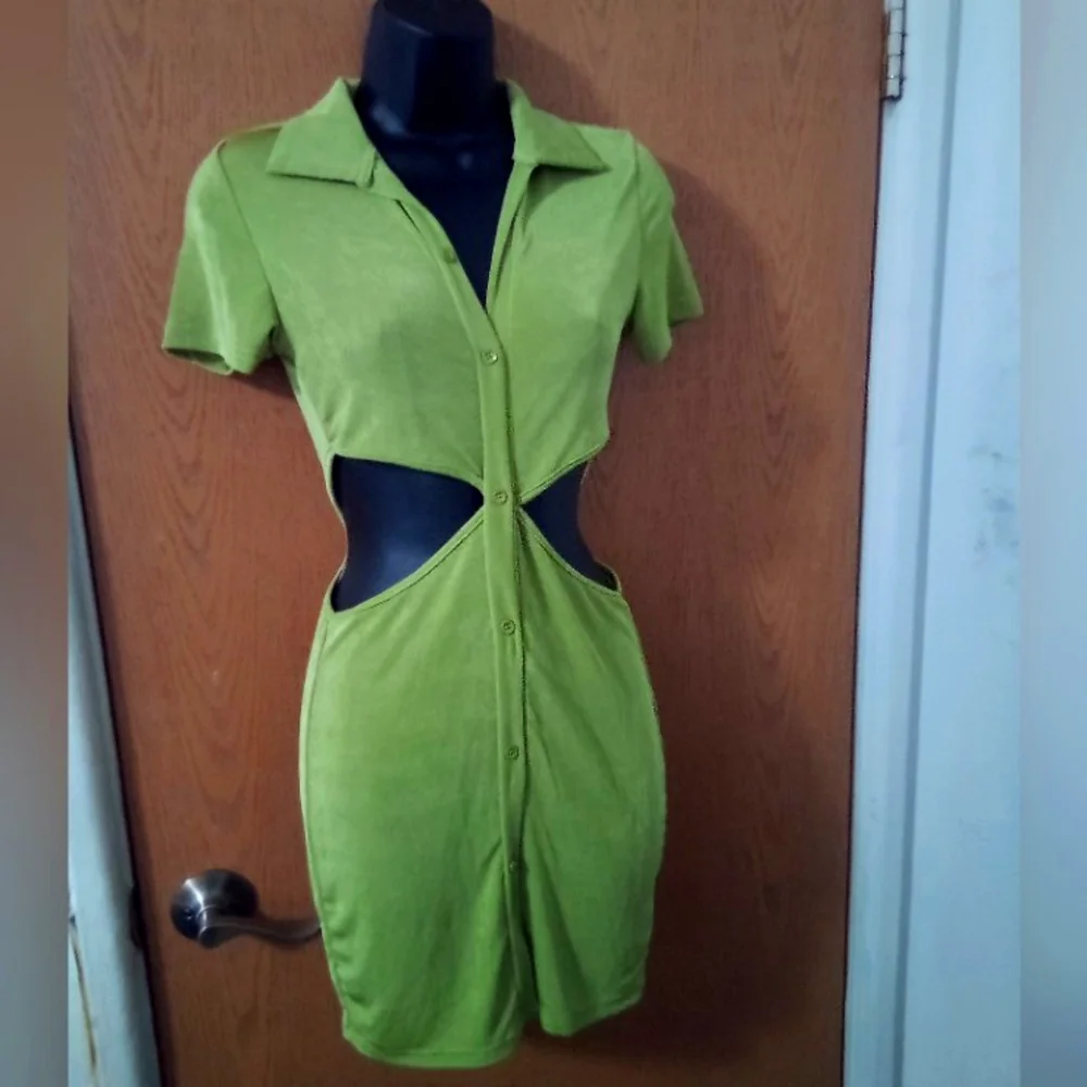 SHEIN‎ SXY Cut Out Waist Bodycon Dress size S - Picture 3 of 5